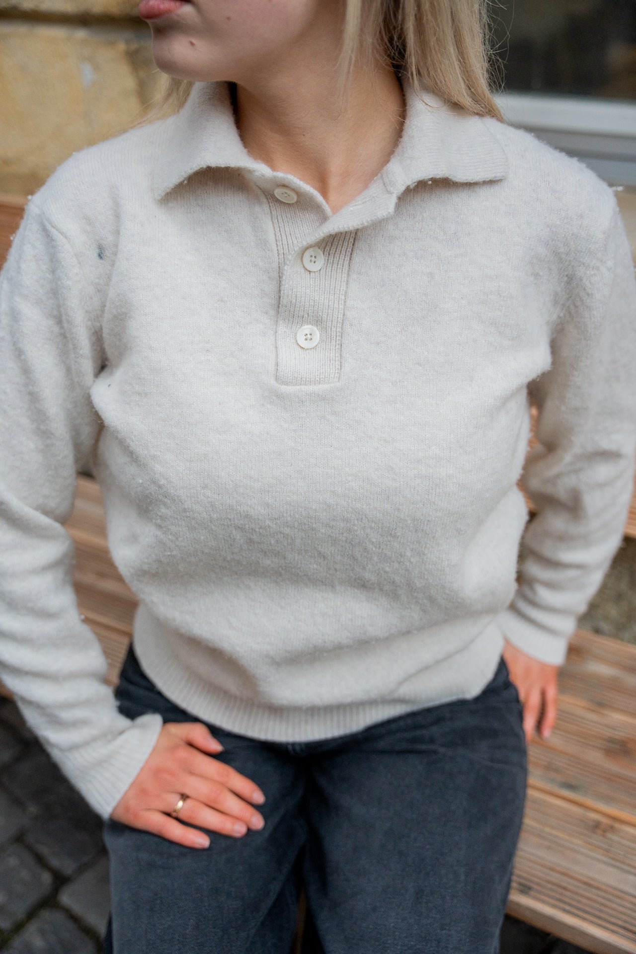 long-sleeve polo