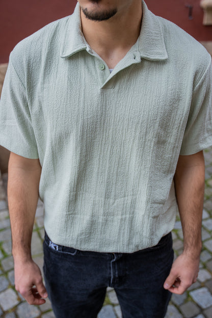 Green Button Shirt