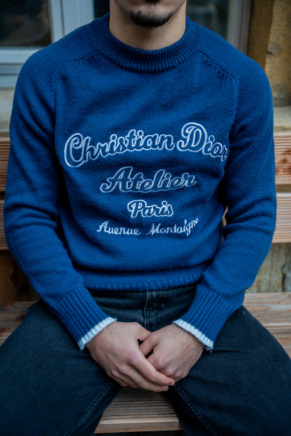 DIOR sweater blue