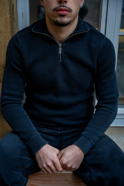 Black Quarter Zip